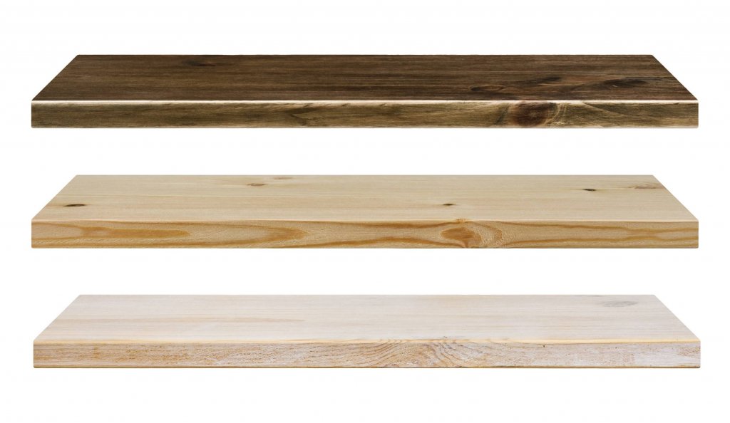 Planches en bois pour fabriquer une étagère